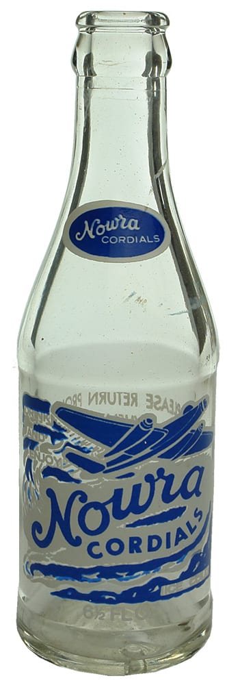 Nowra Cordials Plane Crown Seal Bottle