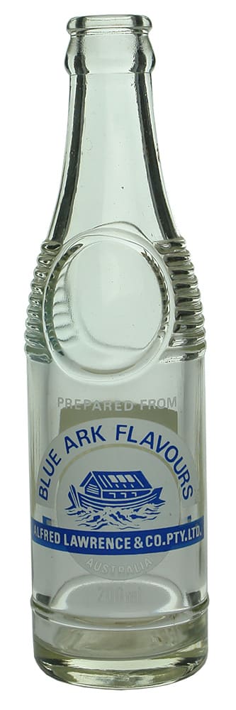 Blue Ark Flavours Alfred Lawrence Ceramic Label Bottle