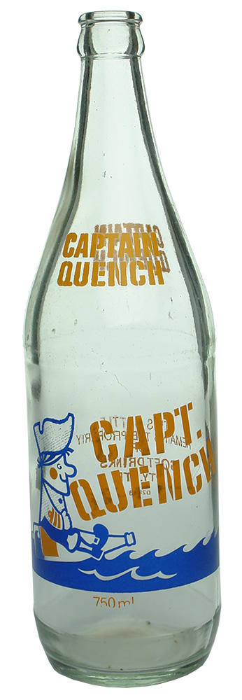 Captain Quench Pyro Soft Drink Bottle