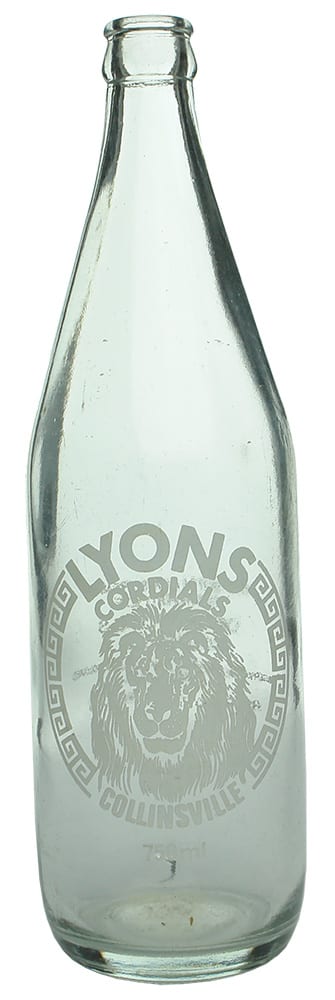 Lyons Collinsville Soft Drink Bottle