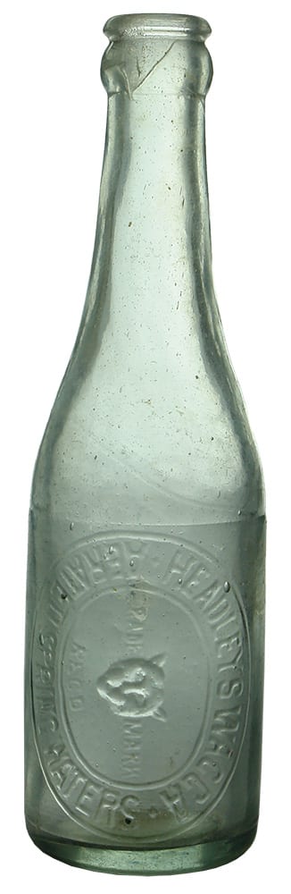 Headley's Wagga Cats Head Crown Seal Bottle