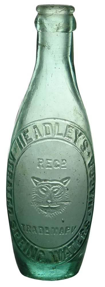 Headley's Cats Head Spring Waters Wagga Skittle Bottle