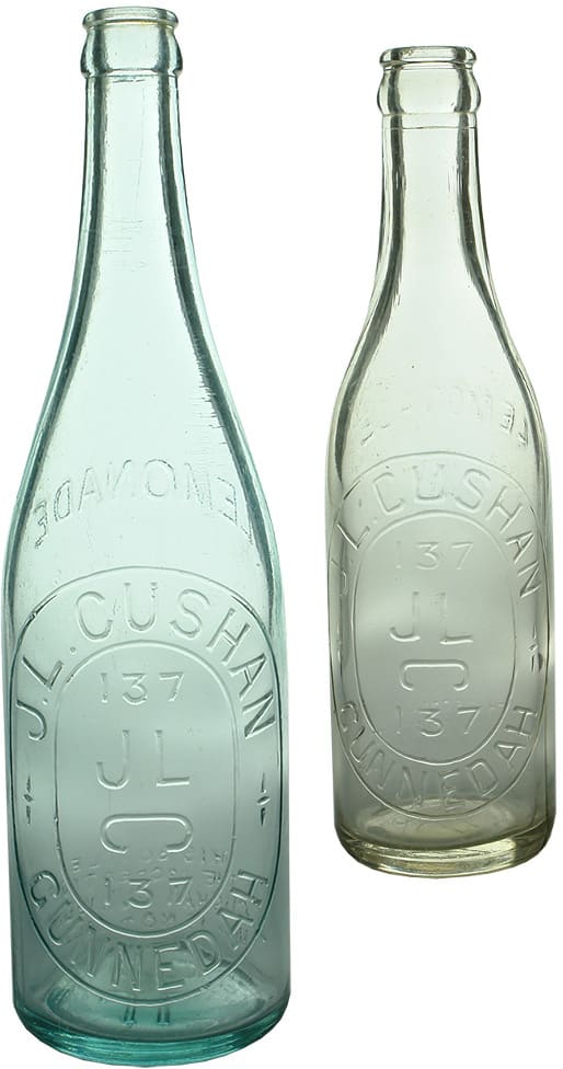 Old Vintage Crown Seal Soft Drink Bottles