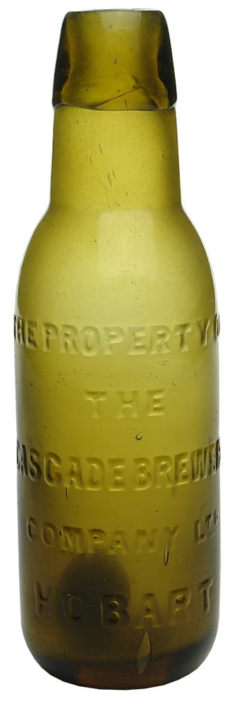 Cascade Brewery Hobart Yellow Amber Lamont Bottle