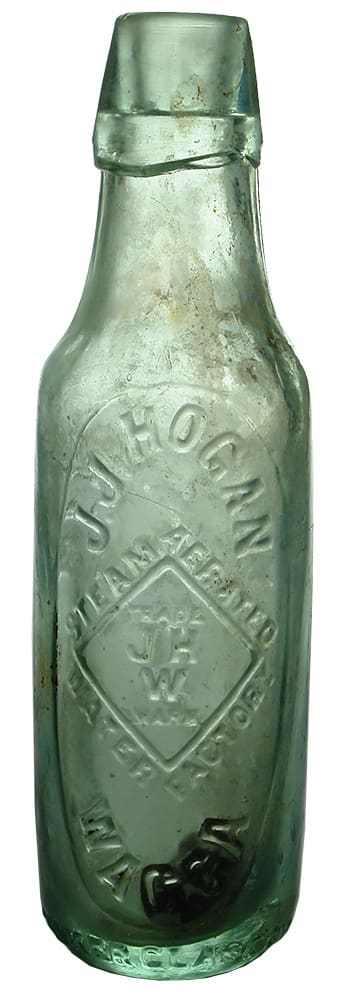 Hogan Wagga Antique Lamont Patent Bottle