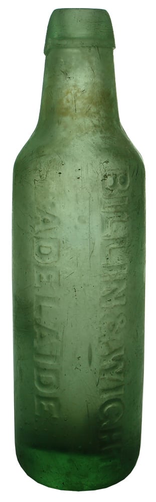Billin Wight Adelaide Antique Lamont Bottle