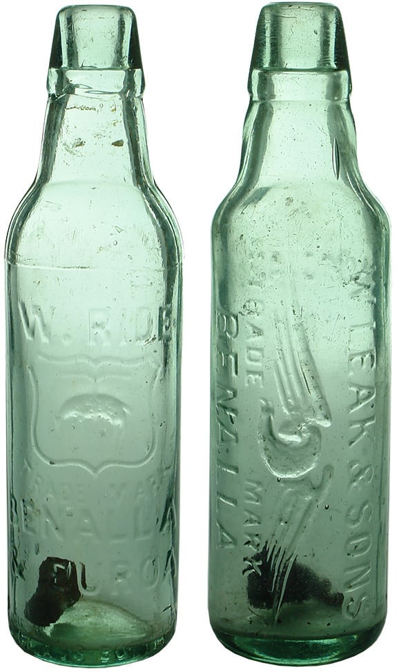 Old Antique Lamont Soft Drink Bottles
