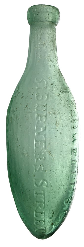 Schweppe Berners Street Oxford Street Egg Soda Bottle