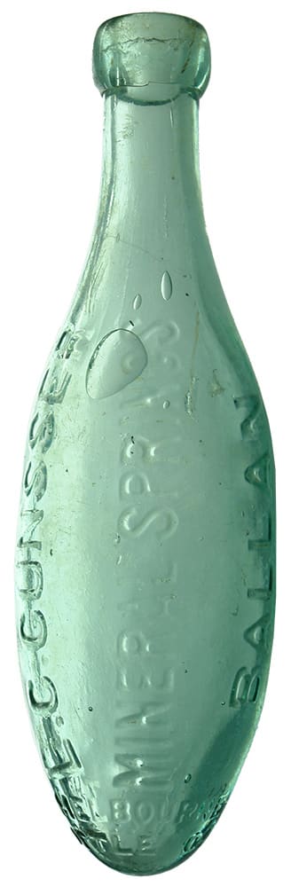 Gunsser Ballan Mineral Waters Torpedo Bottle