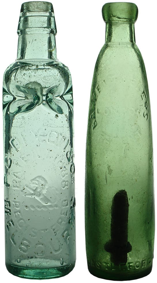 Antique Soft Drink Aerated Water Bottles