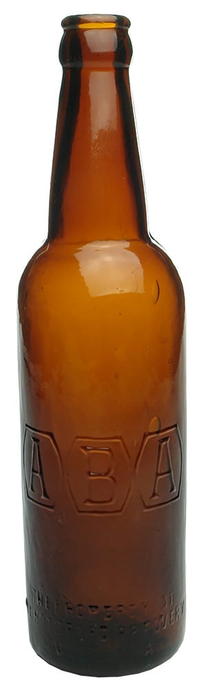 Abbotsford Brewery Amber Glass Beer Bottle
