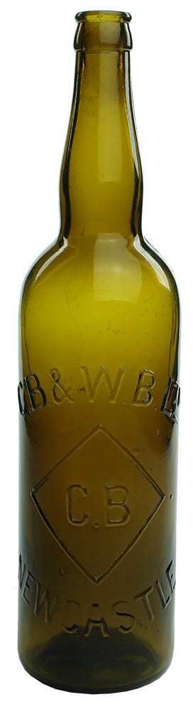CB WB Newcastle Antique Beer Bottle