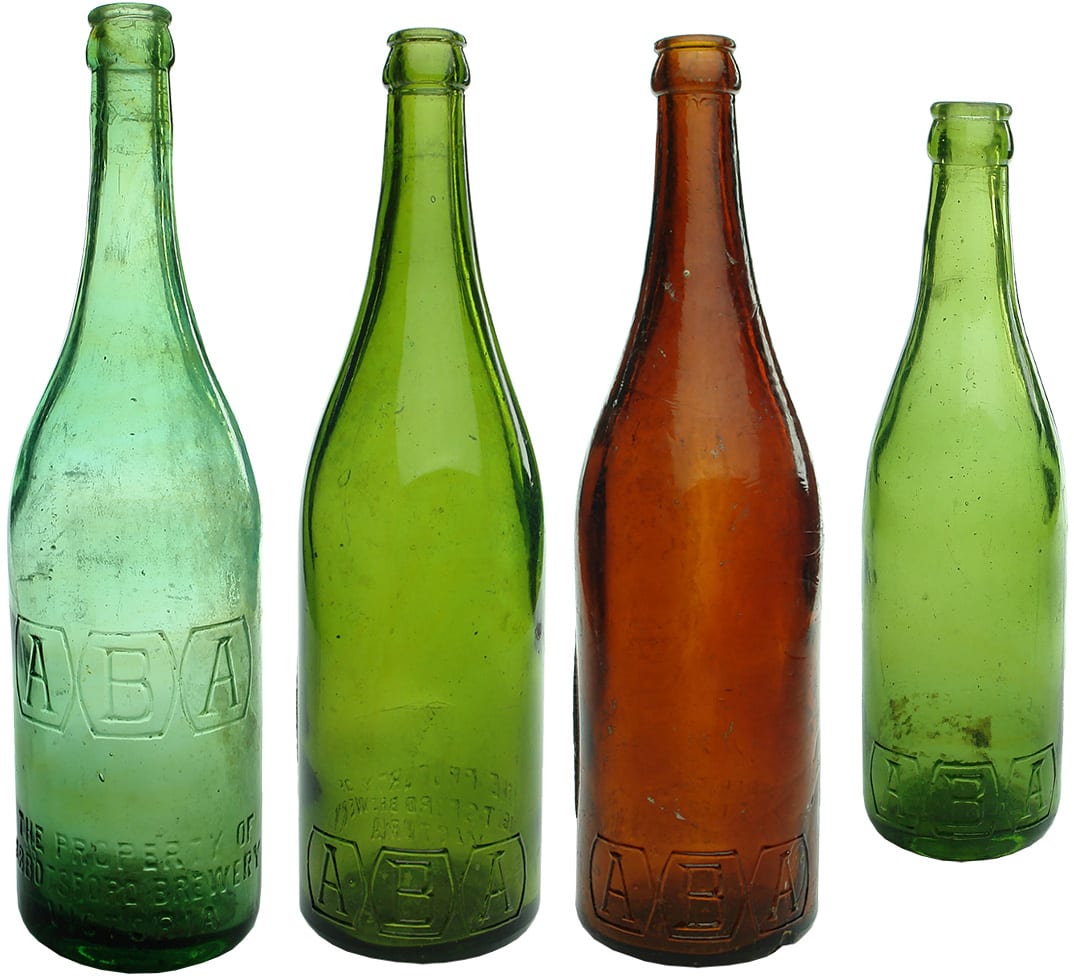 Abbotsford Brewery Victoria Vintage Beer Bottles