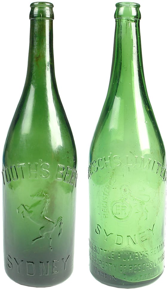 Antique Sydney Beer Bottles