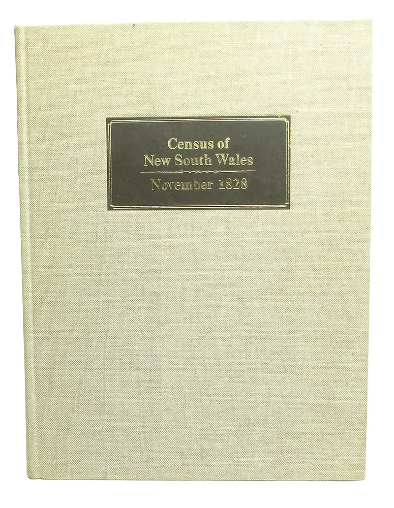 Census New South Wales 1828 Reproduction Book