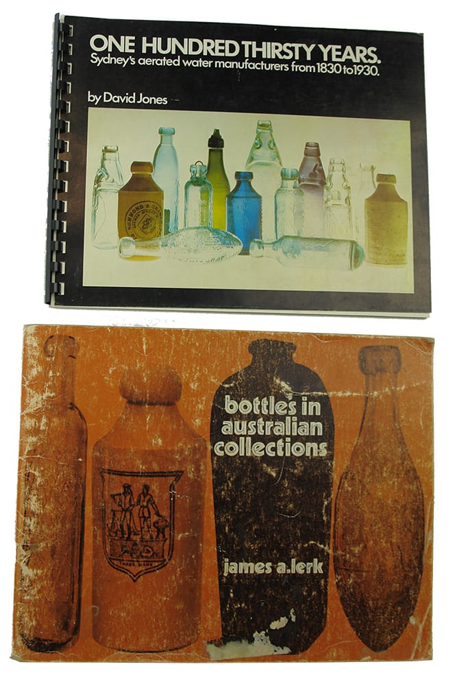 Early Australian Bottle Collecting Books