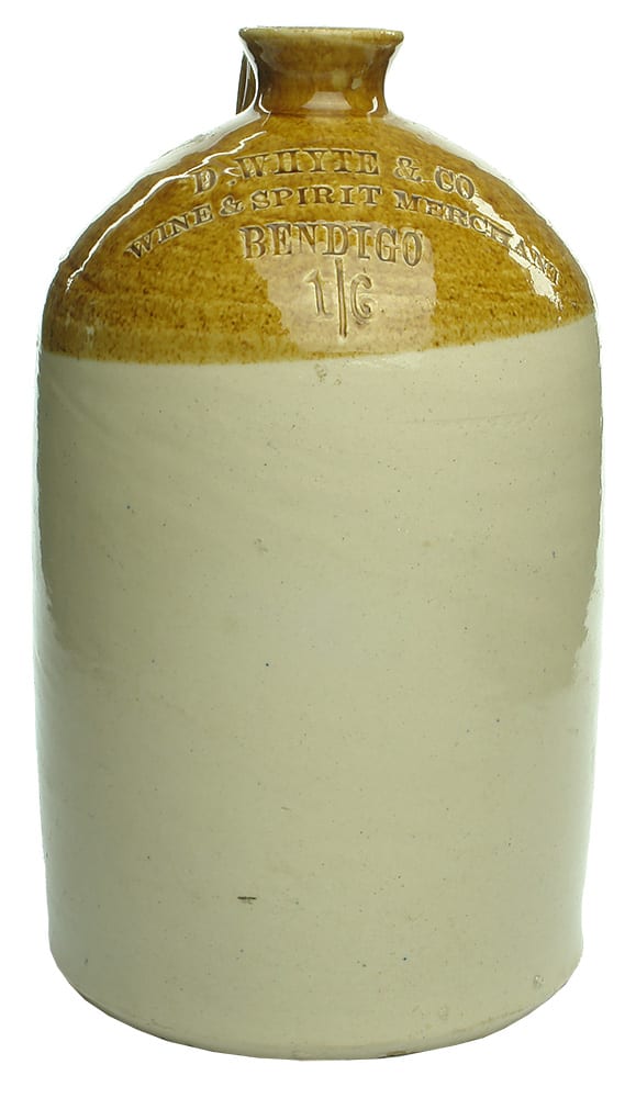 Whyte Bendigo Impressed Stoneware Demijohn