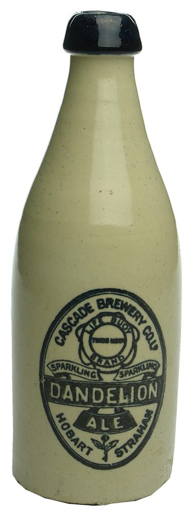 Cascade Brewery Hobart Strahan Blue Lip Ginger Beer Bottle