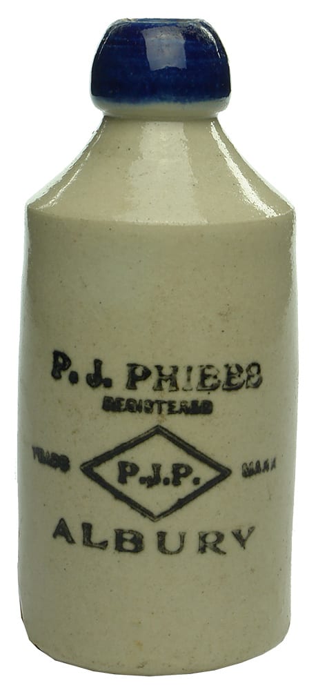 Phibbs Albury Ginger Beer Bottle