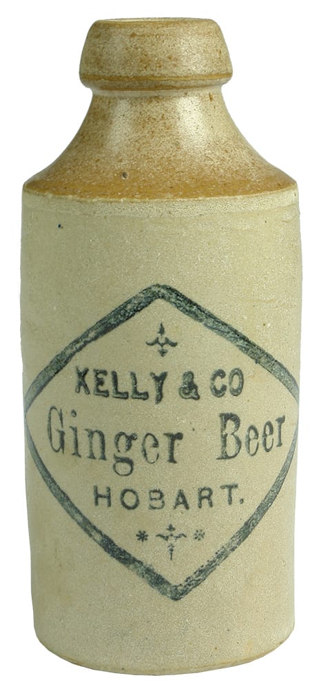 Kelly Ginger Beer Hobart Stone Bottle