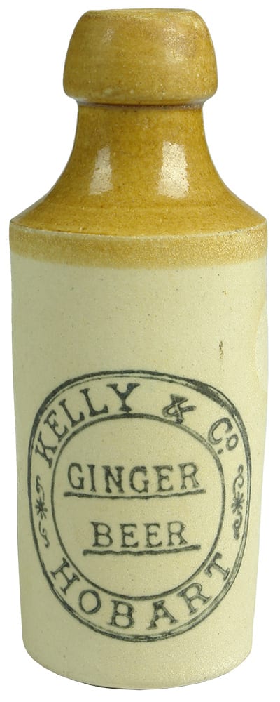 Kelly Ginger Beer Hobart Stoneware Bottle