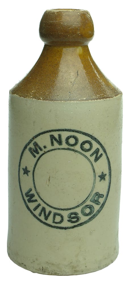 Noon Windsor Antique Ginger Beer Bottle