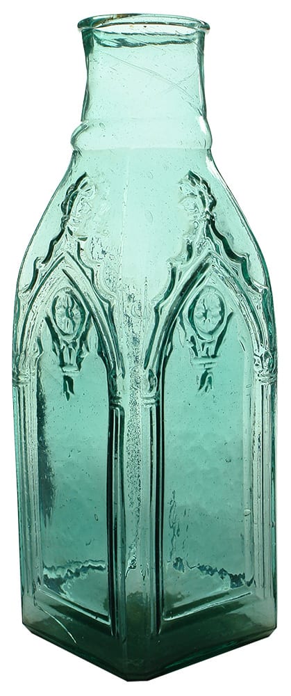 Willington Glassworks Cathedral Pickle Bottle