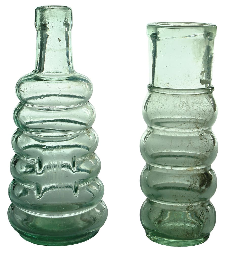 Antique Goldfields Era Salad Oil Bottles