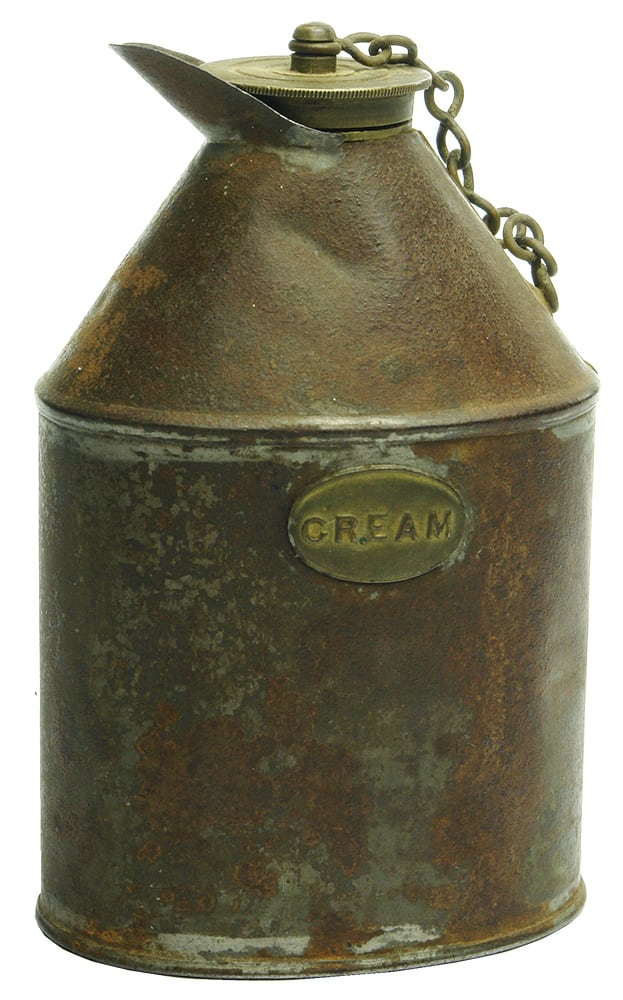 Cream Tin Can