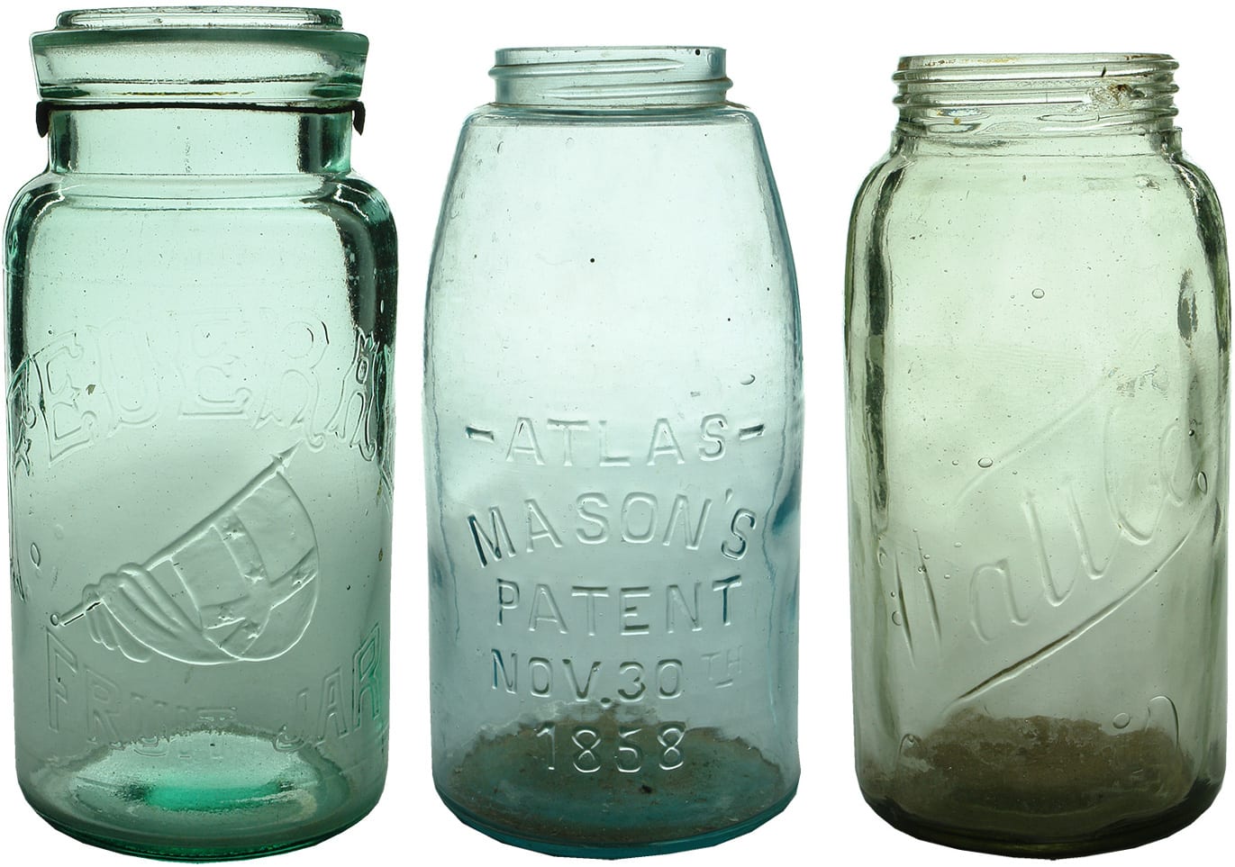 Antique Fruit Preserving Jars