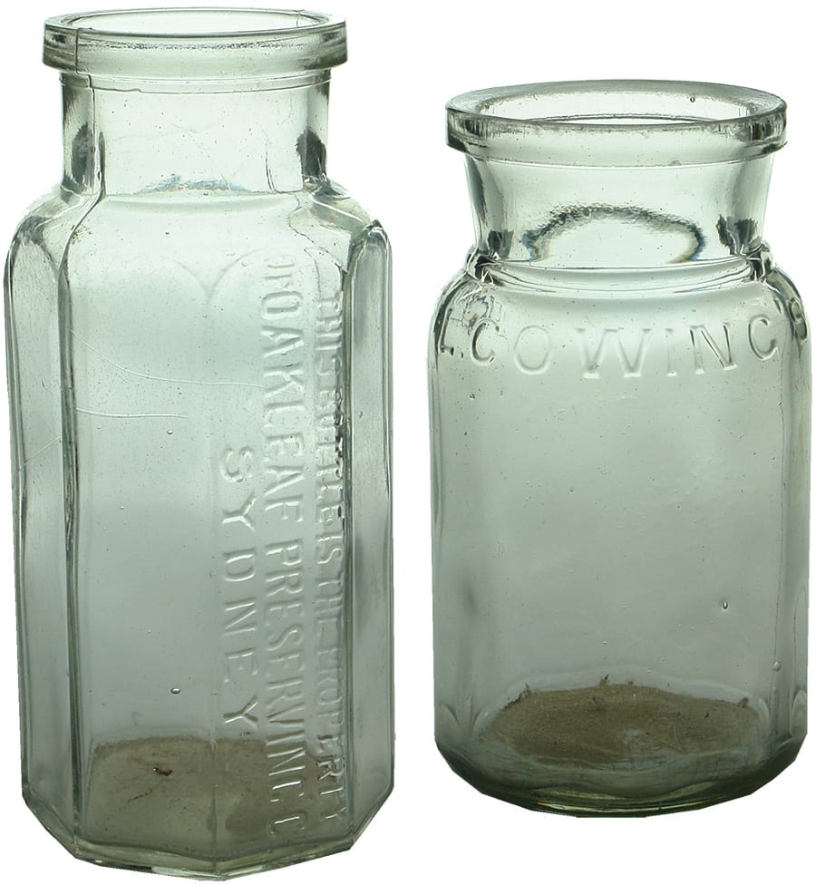 Vintage Preserves Jars