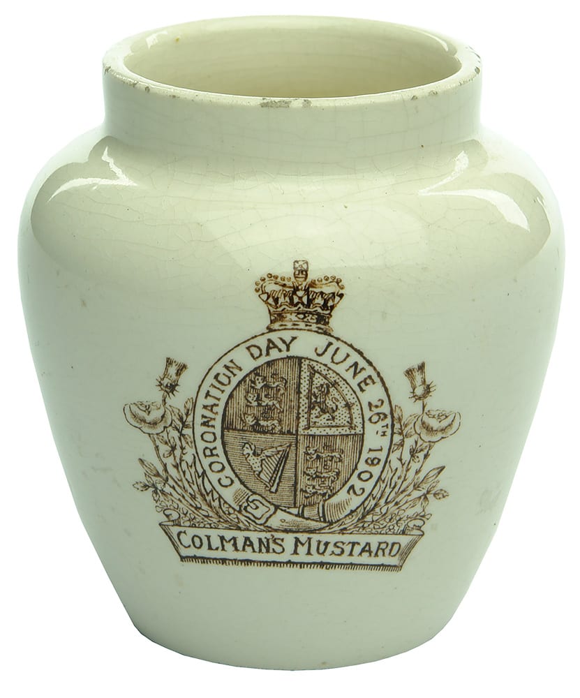 Colman's Mustard Porcelain Jar