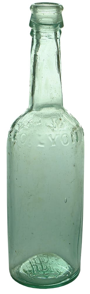 George Lyon Bogong Sauce Antique Bottle