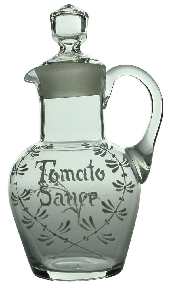 Tomato Sauce Enamel decorated Jug