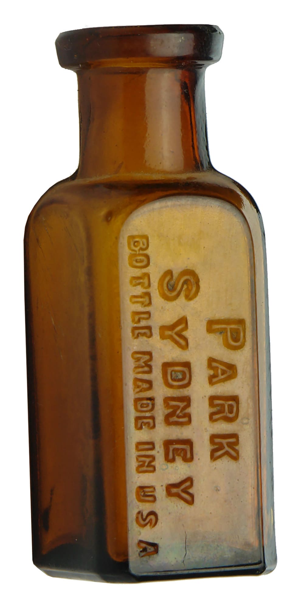 Park Sydney Amber Chemist Bottle