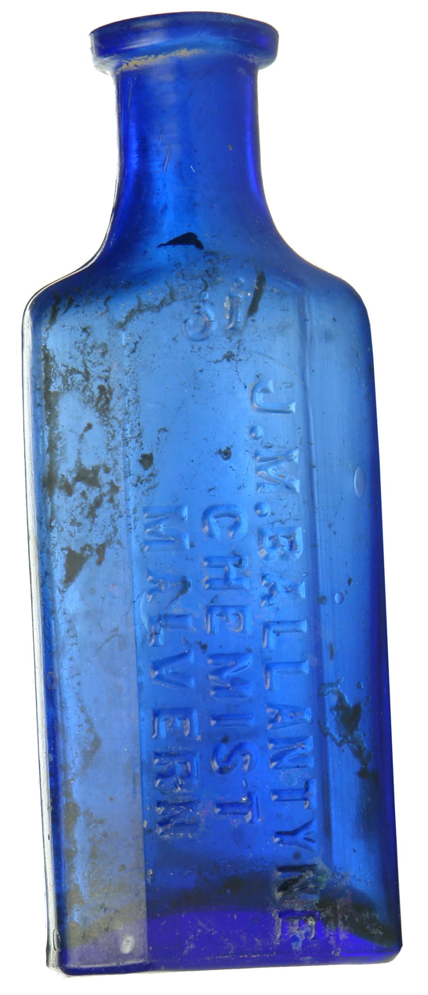 Ballantyne Malvern Cobalt Blue Bottle