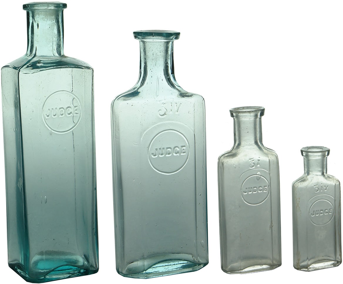 Antique Chemist Prescription Bottles