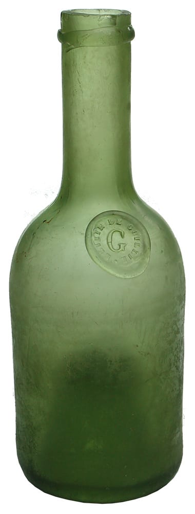 Elixir De Guille Green Bottle