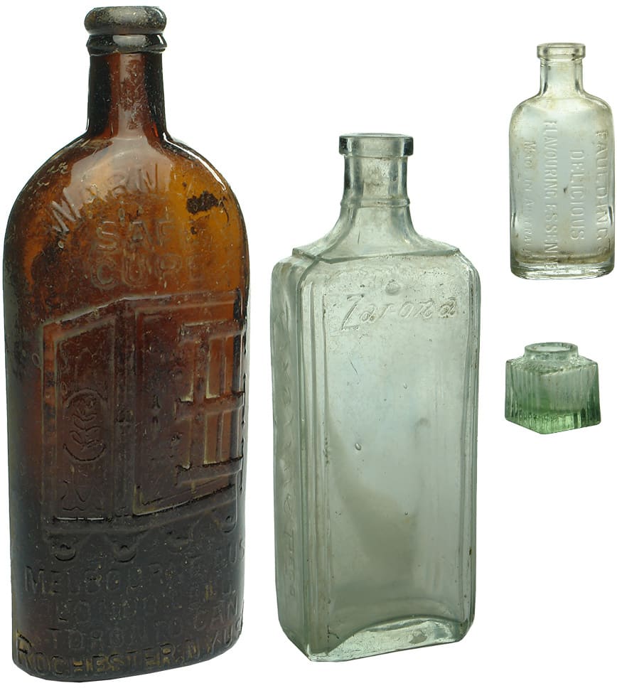 Collection Antique Bottles