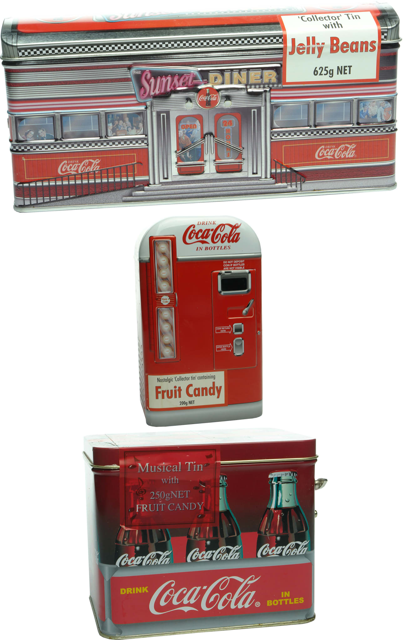 Coca Cola Advertising TIns