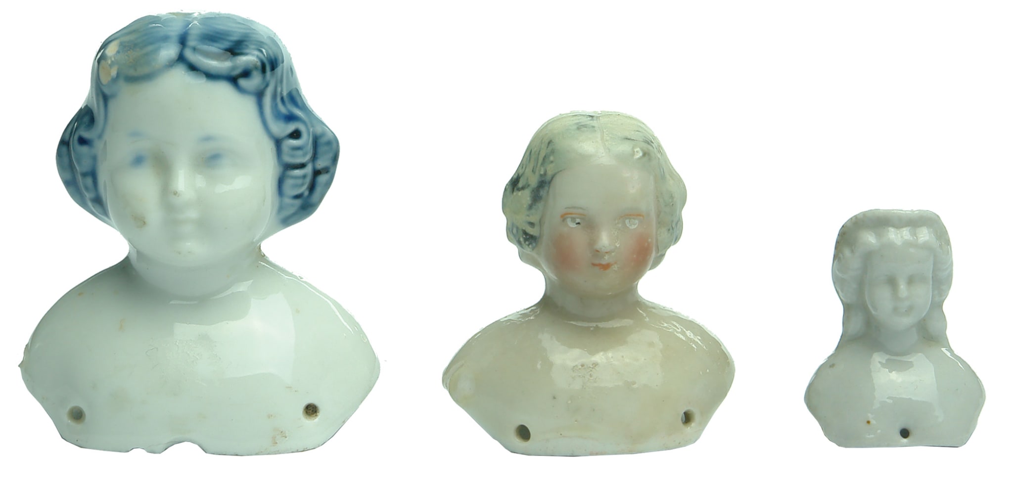 Antique Dolls Heads