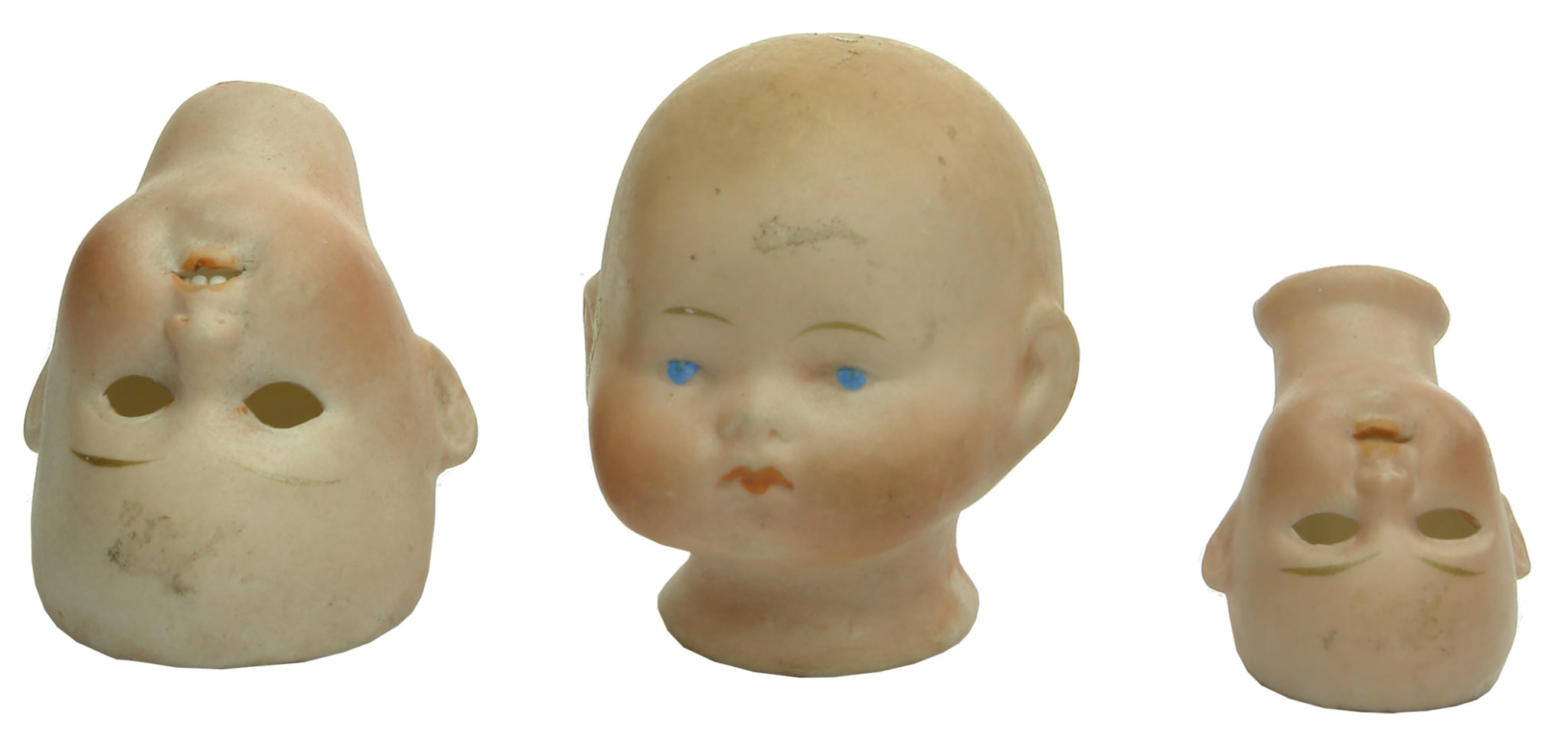 Antique Dolls Heads