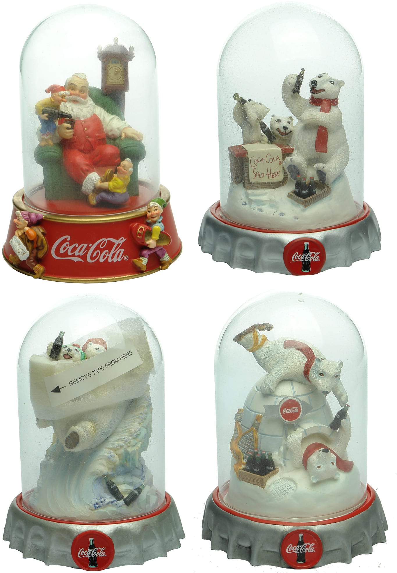 Coca Cola Advertising Statues