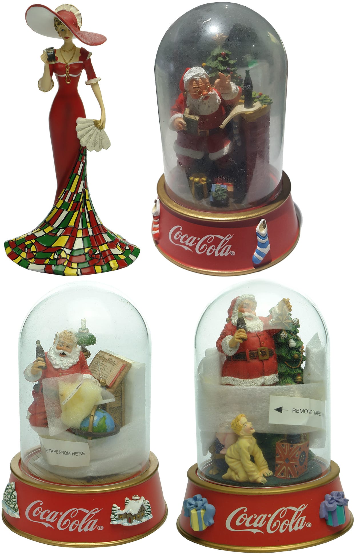 Coca Cola Advertising Statues