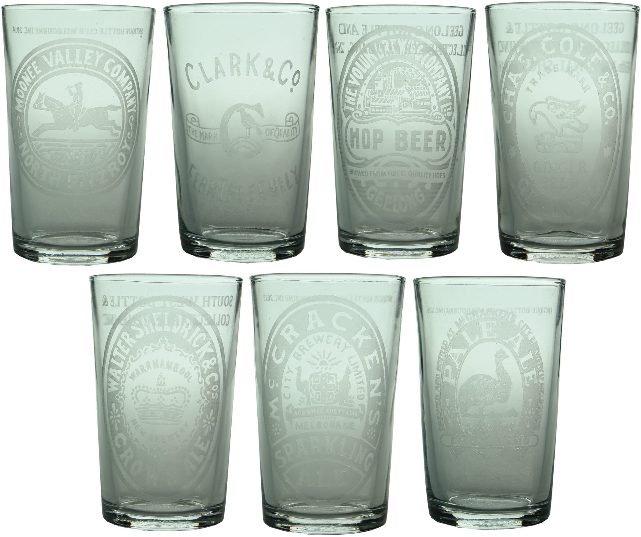 Etched Glasses