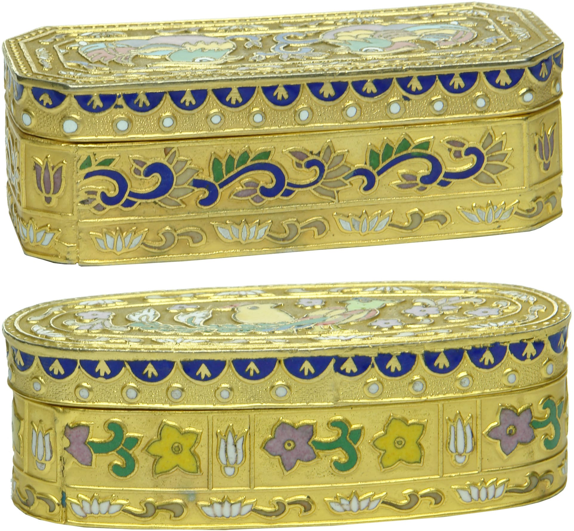 Cloisonne Boxes