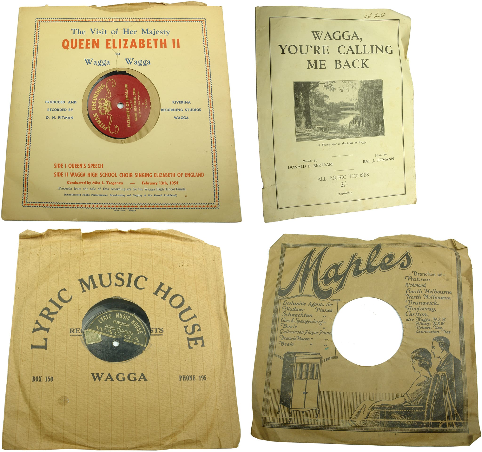 Antique Wagga Wagga Records Music