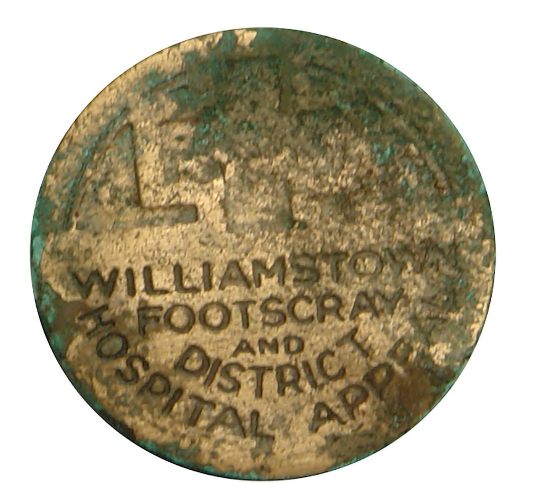 Williamstown Footscray Hospital Appeal Badge