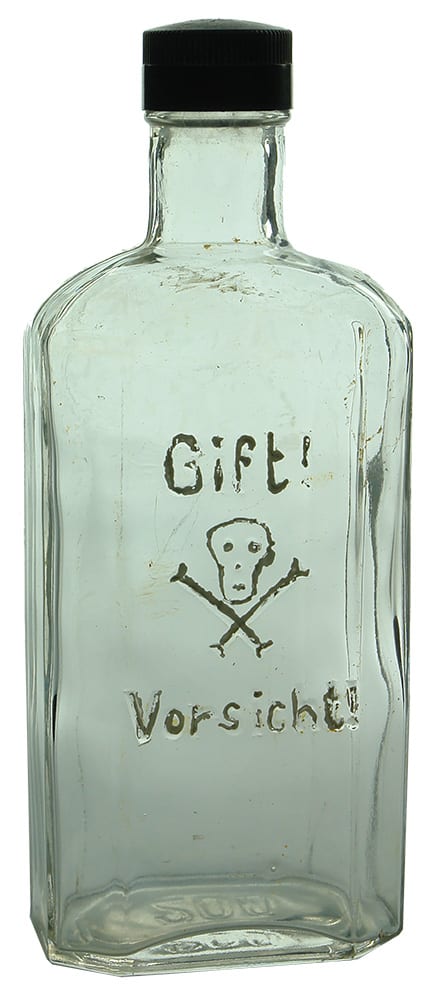 Gift Vorsicht Skull Crossbones Poison Bottle