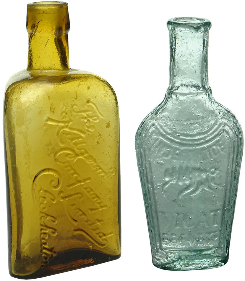 Old Killgerm Insecticide Poison Bottles